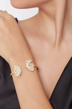 Zariin Blushed Blooms Cuff -Inca Sales Store ejb279 4