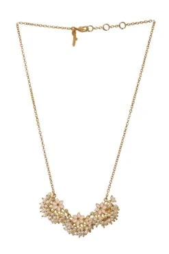 Zariin Blushed Blooms Necklace