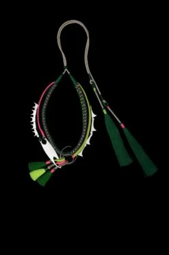En Inde Multi-coloured Necklace With Steel Pendant