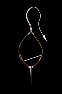 En Inde Multi-coloured Double Line Necklace
