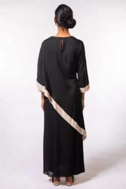 Aikeyah Black Cotton Layered Dress -Inca Sales Store enaik 1216 4 1
