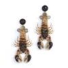 Deepa Gurnani Lobster Studded Earrings -Inca Sales Store erl4853brn 1
