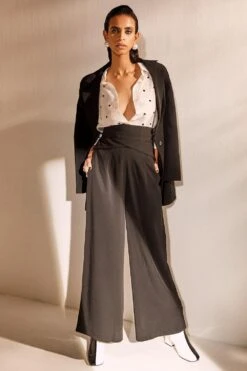 431-88 By Shweta Kapur Flap Belt Palazzos