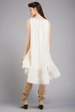 Gauri & Nainika Boat Neck Trapeze Dress -Inca Sales Store gnd ss21 18 3