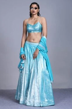 Hemang Agrawal Silver Drill Bustier -Inca Sales Store ha14 2