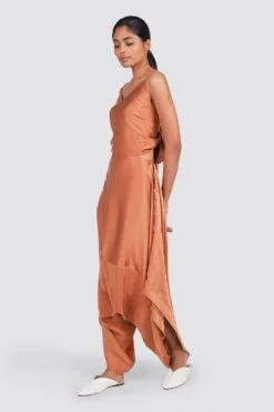 Ituvana Brown Strappy Co-ord Set 8 Ituvana Brown Strappy Co-ord Set -Inca Sales Store itu 8 1