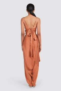 Ituvana Brown Strappy Co-ord Set 11 Ituvana Brown Strappy Co-ord Set -Inca Sales Store itu 8 5