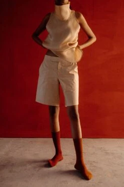 Ituvana Beige Turtle Neck Co-ord Set -Inca Sales Store ituv 15 2