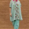 Sunira Designs Blue Kimono Style Dress