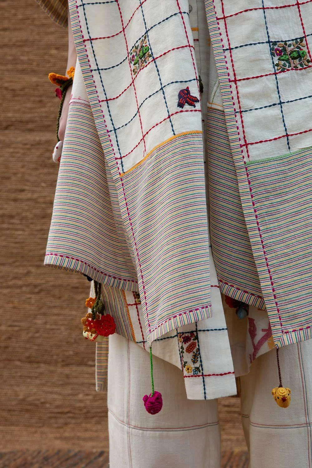 Sunira Designs Kora Patchwork Stole 5 Sunira Designs Kora Patchwork Stole - Image 3