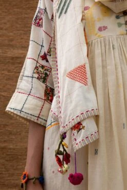 Sunira Designs Kora Embroidered Stole -Inca Sales Store j2230c 5