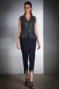 Rohit Gandhi + Rahul Khanna Embellished Jacket With Belt