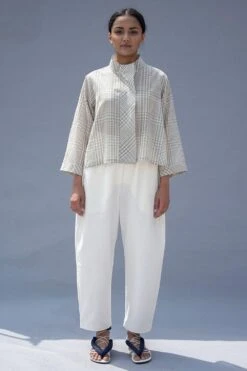 SWGT Checkered Boxy Jacket