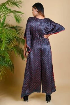Bandhni Kaftan Jumpsuit With Tassels -Inca Sales Store jump1 4