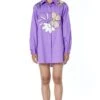 Kanika Goyal Label Lilac Cotton Shirt Dress -Inca Sales Store kgsc220908 1