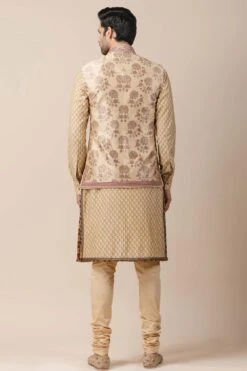 Tarun Tahiliani Men Printed Bundi Jacket -Inca Sales Store mw ssu dgr wc 2 4