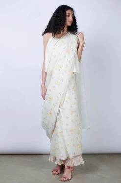 Nadiya Paar Gathered Blouse With Bead Detail -Inca Sales Store napa13 3