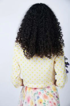 Nadiya Paar Polka Dotted Top With Bead Deatailing -Inca Sales Store napa16 3