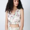 Nadiya Paar Floral Blouse With Bead Detailing -Inca Sales Store napa19 1