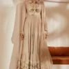Nikita Mhaisalkar Off-white Baroque Work Anarkali Set -Inca Sales Store nf f22 018 1