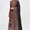 Nakul Sen Black Anarkali Set With Tribal Embroidery -Inca Sales Store ns 1035 1