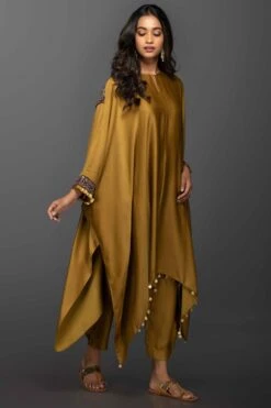 Prahnaaya Gold Mustard Kurta Set -Inca Sales Store octmgd3st 2