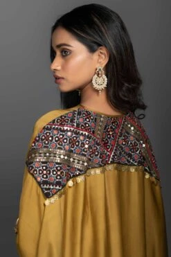 Prahnaaya Gold Mustard Kurta Set -Inca Sales Store octmgd3st 3