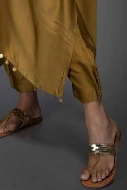 Prahnaaya Gold Mustard Kurta Set -Inca Sales Store octmgd3st 5