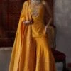 Punit Balana Mustard Embroidered Sharara Set -Inca Sales Store pbsb 104 1
