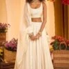 Punit Balana Ivory Embroidered Lehenga Set