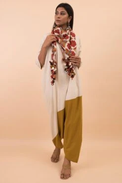 Pooja Keyur Printed Square Scarf -Inca Sales Store pkabhla013a 3