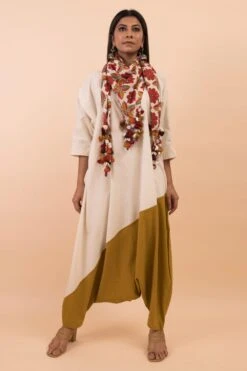 Pooja Keyur Printed Square Scarf -Inca Sales Store pkabhla013a 4