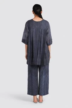 Ikai Shibori Pleated Shirt -Inca Sales Store pls812 5