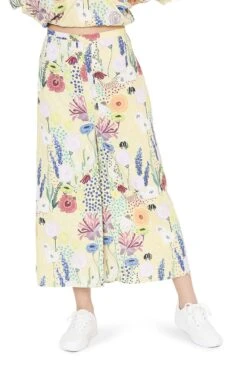 PS Pret By Payal Singhal Yellow Printed Kaftan Top With Culottes -Inca Sales Store ps fw822 4