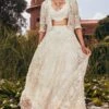 Ridhima Bhasin Ivory Embellished Jacket Set