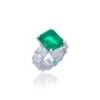 Diosa Paris Emerald Cocktail Ring -Inca Sales Store rg 2011 0040 1