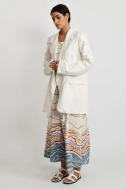 Rias Jaipur Ecru Oversized Blazer 9 Rias Jaipur Ecru Oversized Blazer -Inca Sales Store rias par 06 3