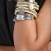 Ritika Sachdeva Silver Bangle Stack 1 Ritika Sachdeva Silver Bangle Stack -Inca Sales Store rits4 1