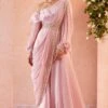 Ridhi Mehra Pink Ruffle Jumpsuit Set 2 Ridhi Mehra Pink Ruffle Jumpsuit Set -Inca Sales Store rmdl 13 1 1