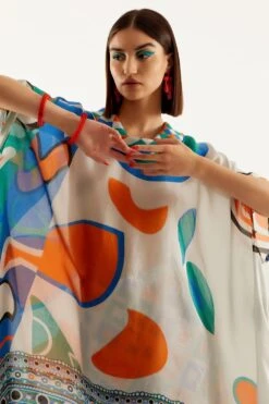 Rajdeep Ranawat Draped Cowl Neck Tunic With Pants Set 10 Rajdeep Ranawat Draped Cowl Neck Tunic With Pants Set -Inca Sales Store rr 1161 4