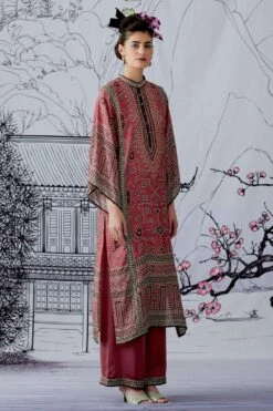 Rajdeep Ranawat Long Bandhani Printed Kurta Set -Inca Sales Store rr1069 3