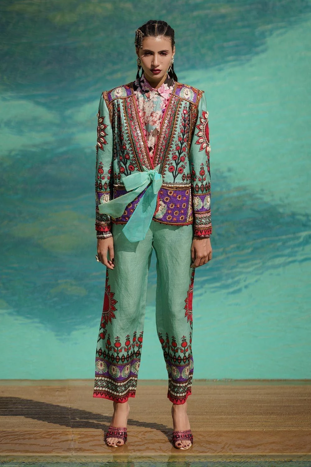 Rajdeep Ranawat Floral Printed Silk Shirt 3 Rajdeep Ranawat Floral Printed Silk Shirt