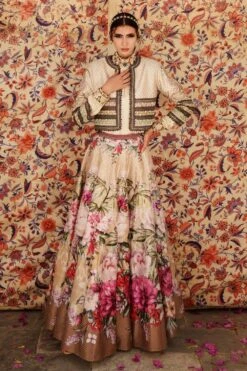 Rajdeep Ranawat Ivory Embellished Jacket -Inca Sales Store rr20787 2