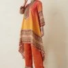 Rajdeep Ranawat Ombre Printed Kurta Set With An Asymmetrical Hem