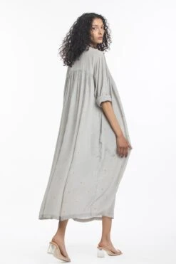 Three Grey Polka Dress -Inca Sales Store s21 d05 3