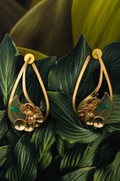 Suhani Pittie Gold Plated Drop Earrings