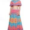 Siddhartha Bansal Multi Coloured Printed Lehenga Set