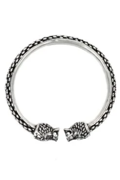 Sangeeta Boochra Handcrafted Silver Cuff -Inca Sales Store sbb 1101 3