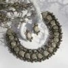 Sangeeta Boochra Handcrafted Silver Necklace & Earrings -Inca Sales Store sbn 5415 1