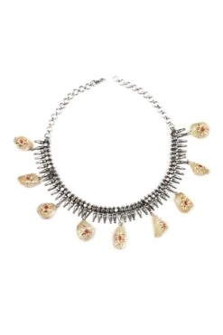 Sangeeta Boochra Handcrafted Silver Choker